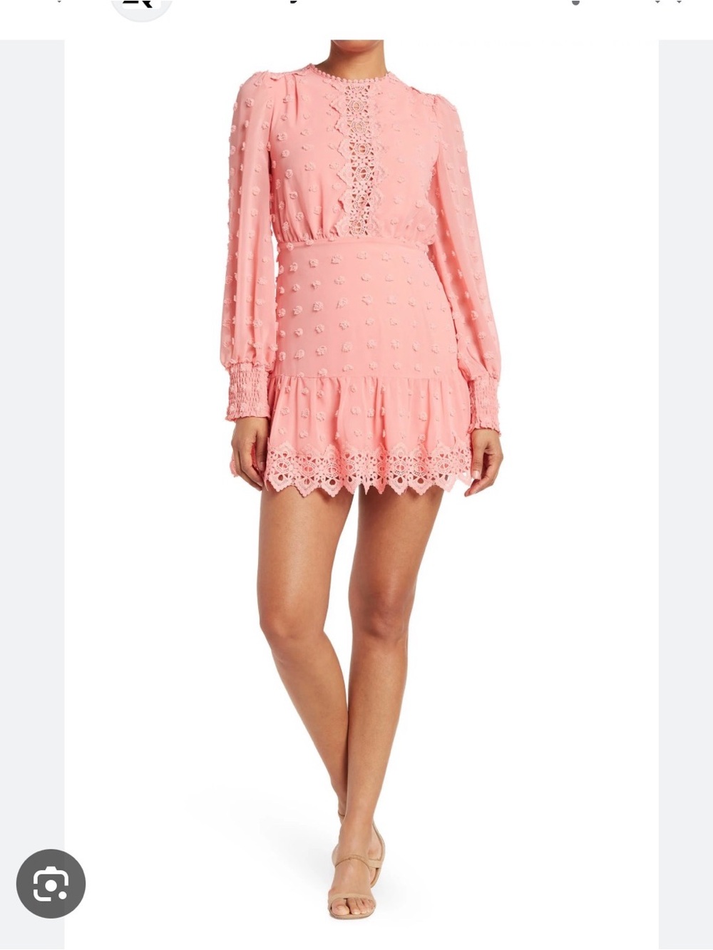 Love By Design Rina Dress (Coral/peach)